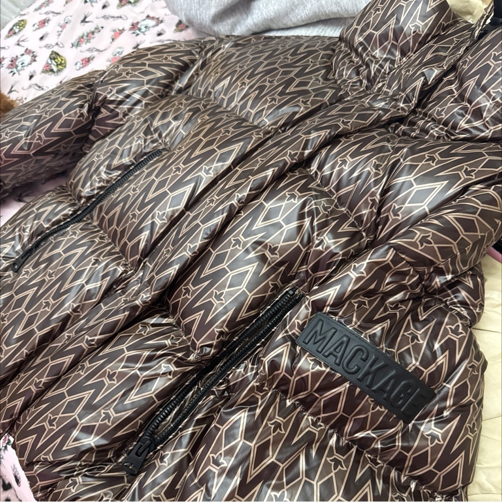 Mackage Monogram Puffer Coat